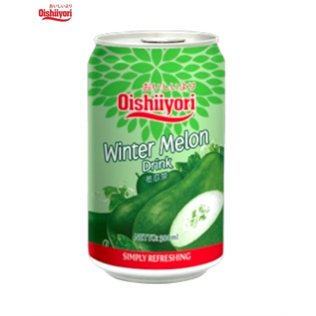 

MINUMAN KALENG RASA KUNDUR / WINTER MELON OISHIIYORI 300ML DUS ISI 24