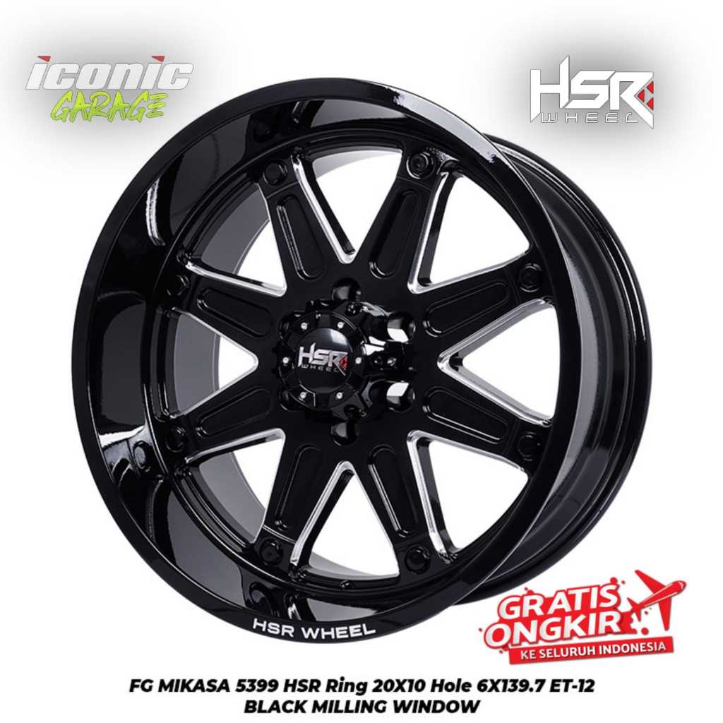 velg original hsr ring20 masuk mobil fortuner,pajero,triton,hilux, dll toko velg dan ban palangkaray