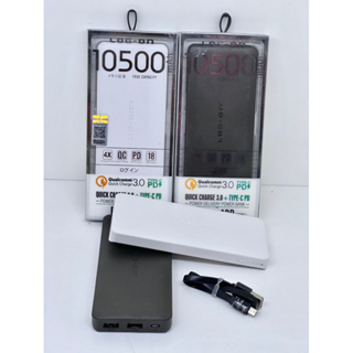 Power bank Log-On 793L 10500 mAh PD Type-C Qualcomm 3.0 Quick Charge 2USB Free Kabel Micro 30cm Powe