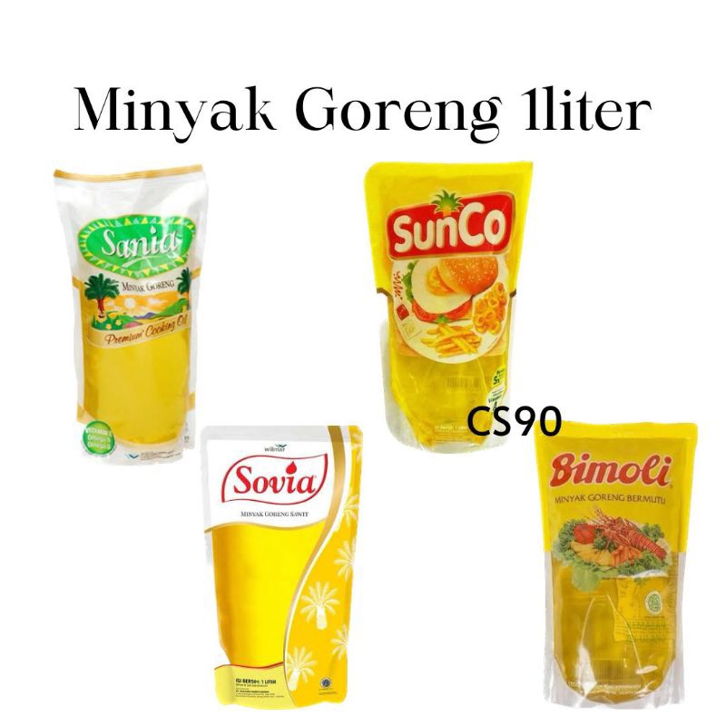 

JATIM SURABAYA Minyak Goreng 1liter Sania Sunco Bimoli Sovia