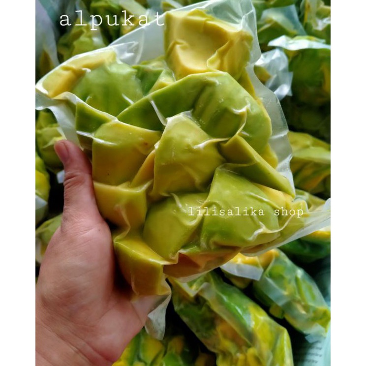 

NVKJ3226 ✔✔SALE✔✔ ALPUKAT MENTEGA FROZEN/DAGING ALPUKAT 500GR