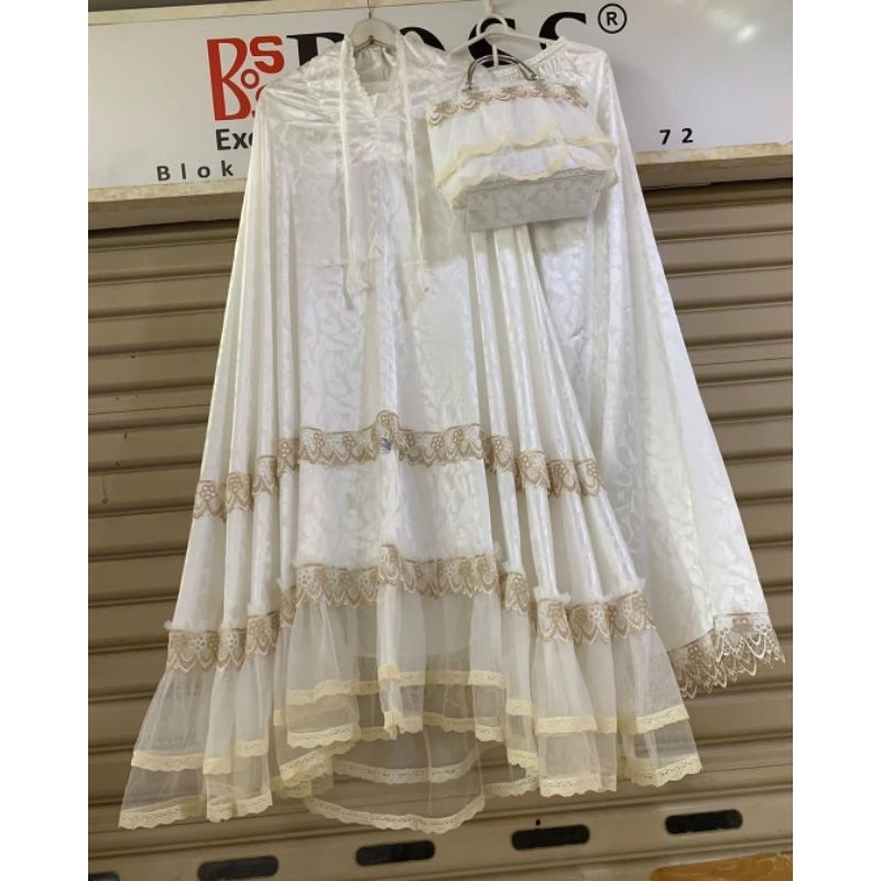 mukena zivana jacquard