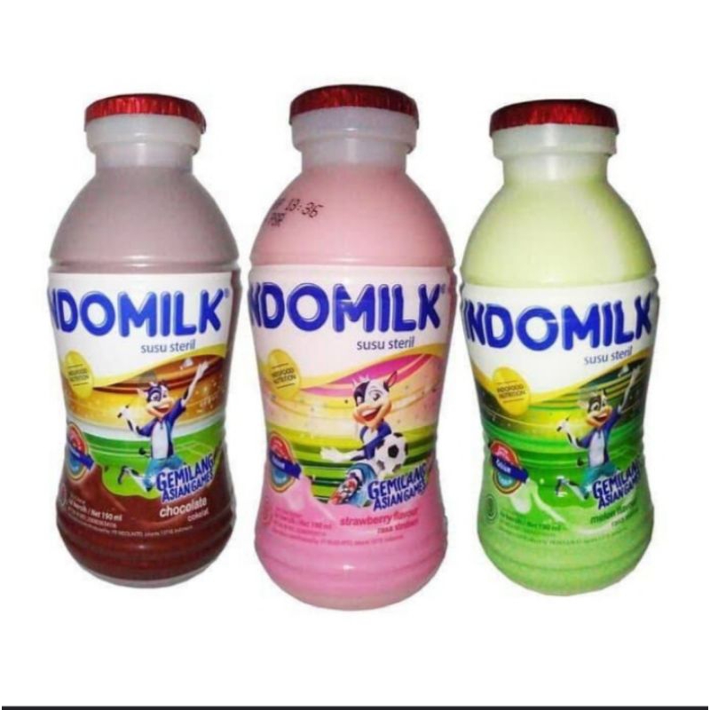 

susu indomilk botol