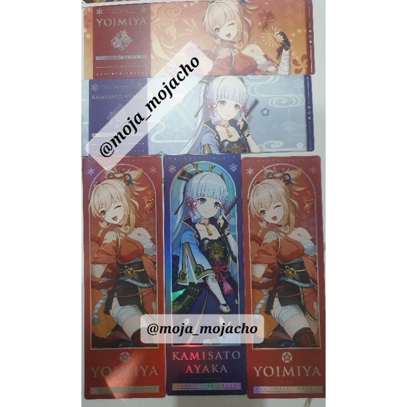 Genshin Impact - Festival Kenangan Teyvat Collection Yoimiya, Kamisato Ayaka