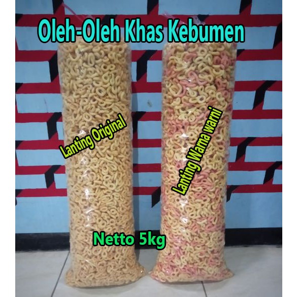 

Lanting Original Warna Warni Khas Kebumen 1 Bal 5kg