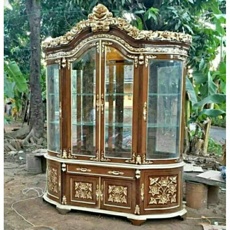 Lemari Hias Lemari Pajangan Jepara