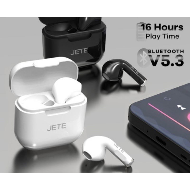 ￼Headset Bluetooth JETE CE1 TWS True Wireless Bluetooth Earphone JETE