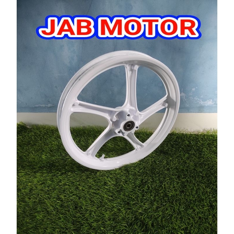 Velg pelek Racing depan Putih Yamaha FINO 125 FINO 115 XEON MIO J MIO GT MIO M3 ORI YAMAHA YIIM