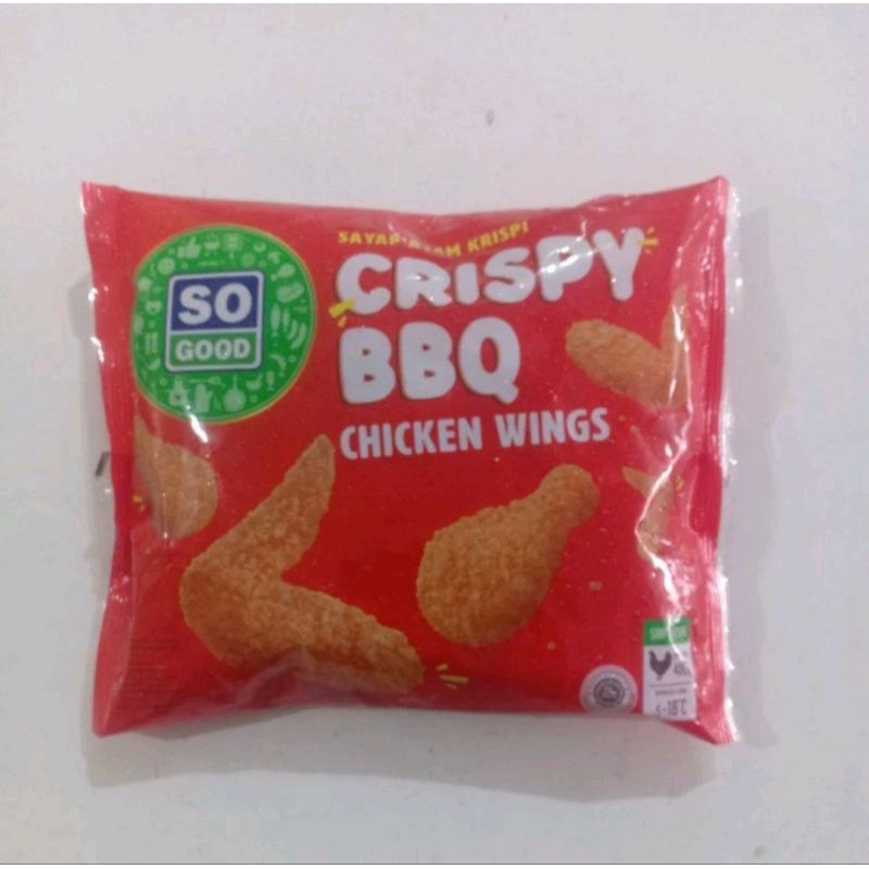 

SOGOOD SAYAP AYAM CRISPY BBQ 400g