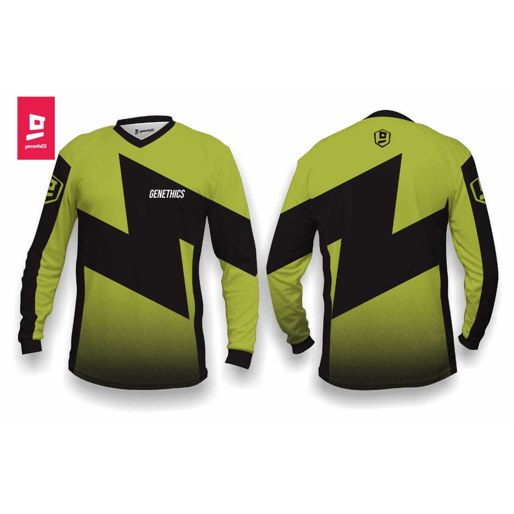 JERSEY SEPEDA DOWNHILL / MTB GENETHICS - JERSEY CUSTOM - DH23-047 - JERSEY DOWNHILL - JERSEY MTB