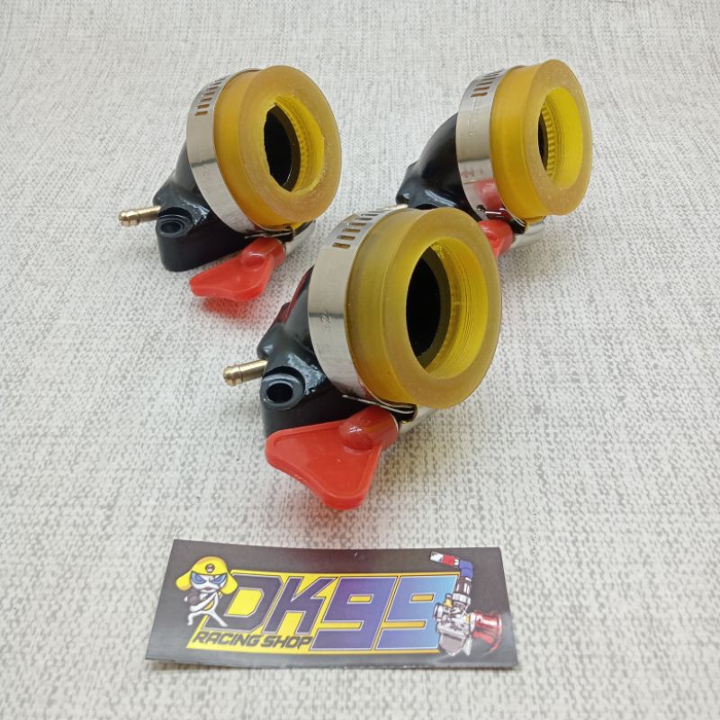 Manipol Beat Vario karbu PE/PWK 24 26 28 manipol intake Beat Vario Karbu Alumunium Motor