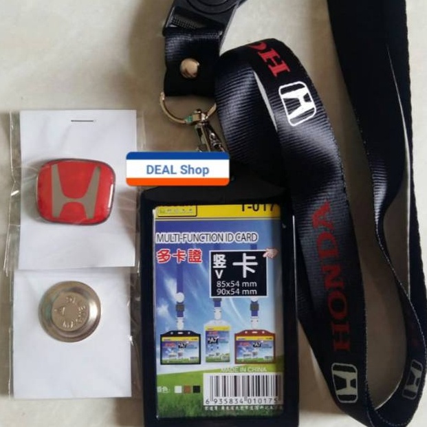 

Kualitas Premium.. Satu Set Pin Honda dan Tali IdCard RKN