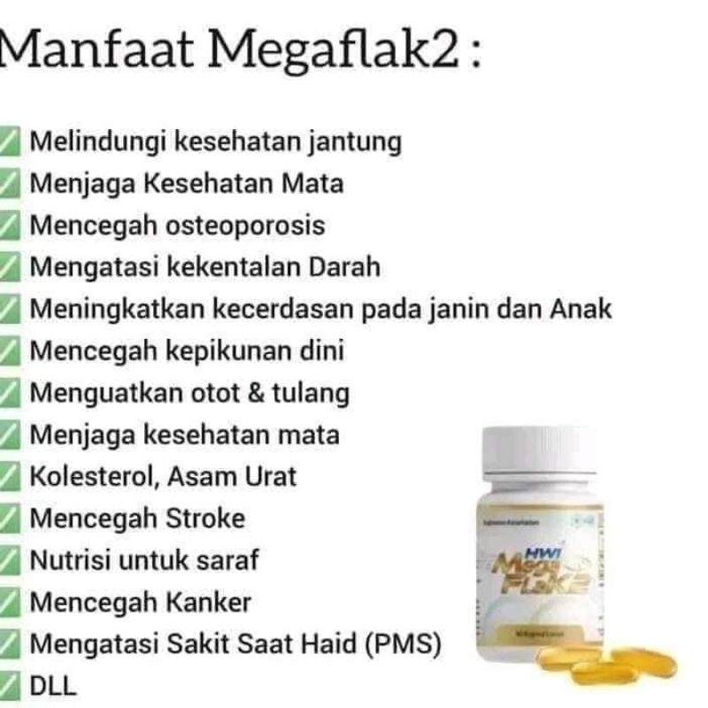 Minyak ikan HWI MEGAFLAK2
