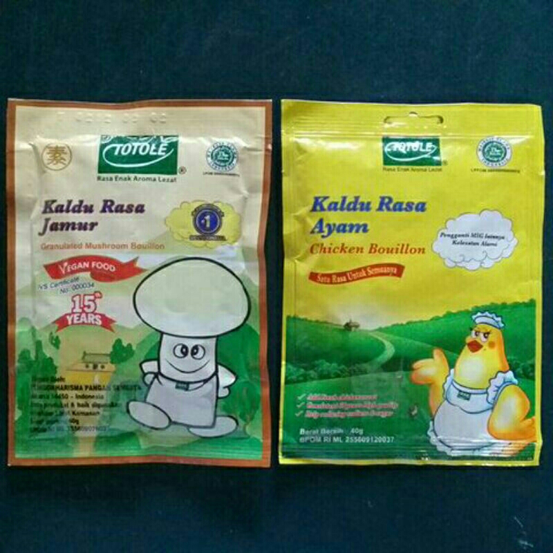 

~MOS~ Totole Kaldu Rasa Jamur. Rasa Ayam. 40 gr. Kaldu Masak. Bumbu Masak. Penyedap Rasa. Pengganti MSG