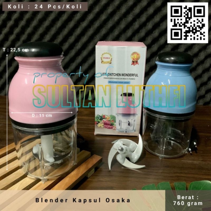 blender kapsul Osaka memasak Tampa ribet ngulek