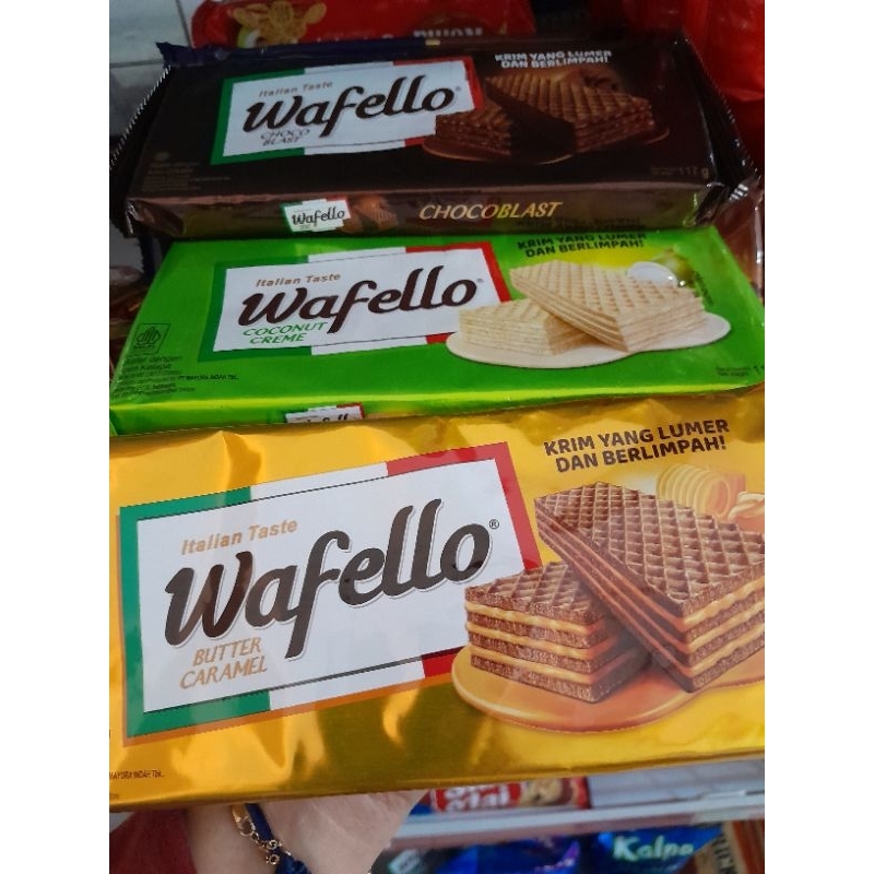 

Wafello wafer italian taste 114gram