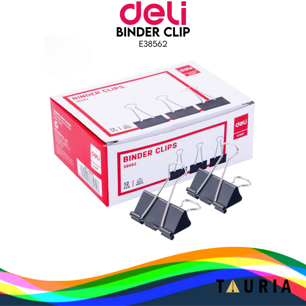 

PENJEPIT KERTAS / BINDER CLIP 200 DELI E38562