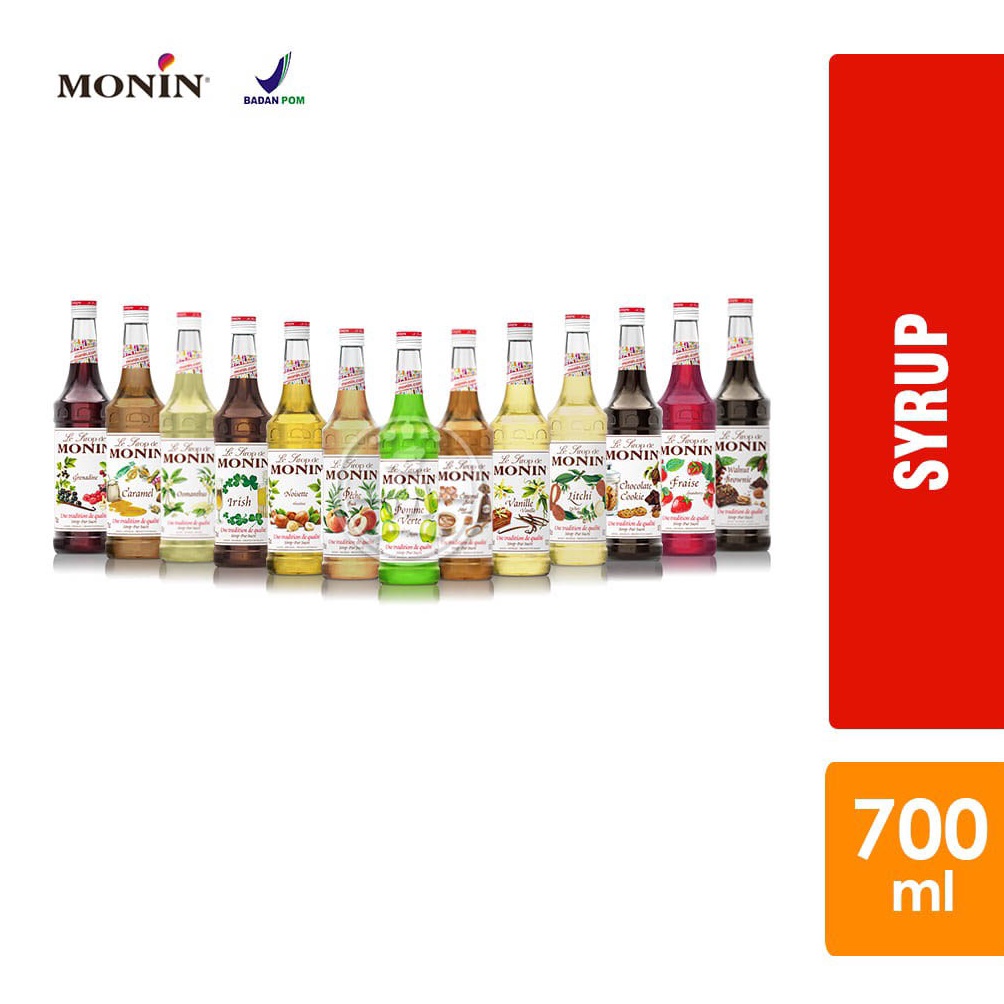 

[☎L46➢] Monin Syrup / Sirup Monin All Varian [ 700 ml] [194]