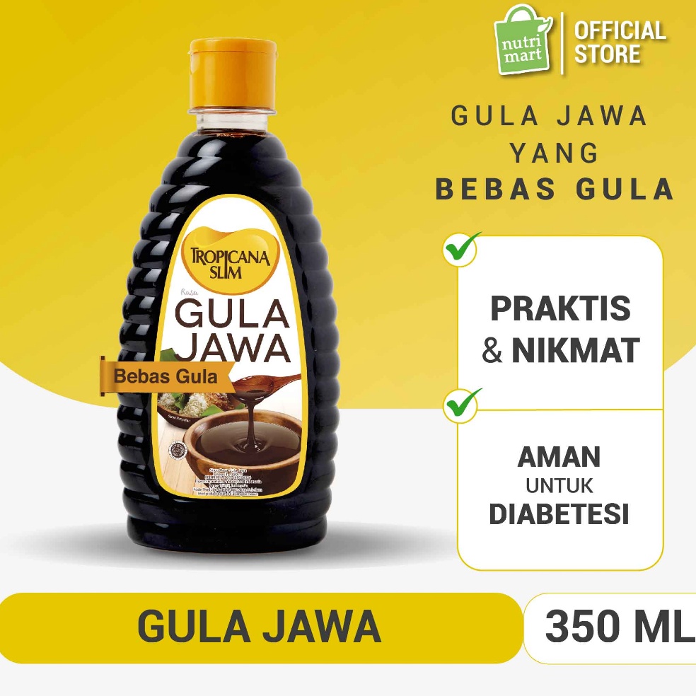 

[⁂N1/] Tropicana Slim Gula Jawa 350ml - Bebas Gula Promo Termurah