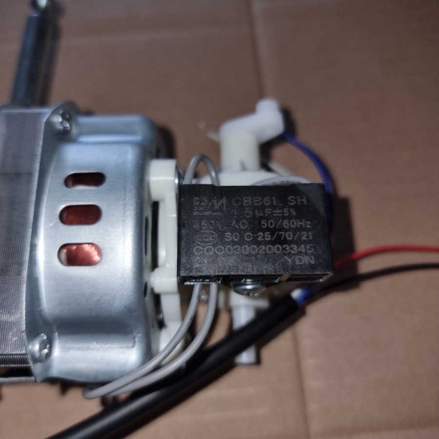 DINAMO KIPAS ANGIN SEKAI KECIL 16 in besi coak