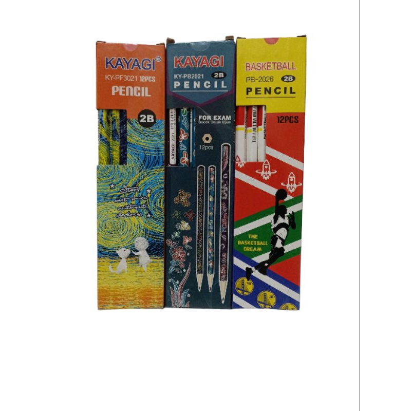 

Pensil 2B Kayagi Karakter
