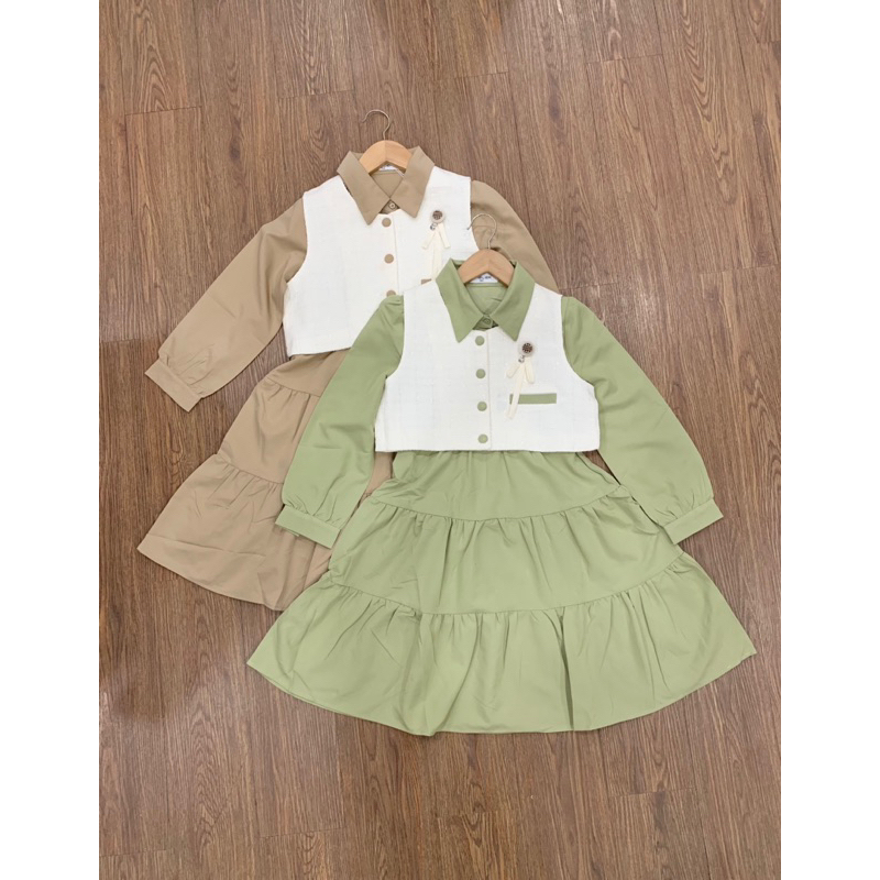 Tunik Rompi Anak Perempuan