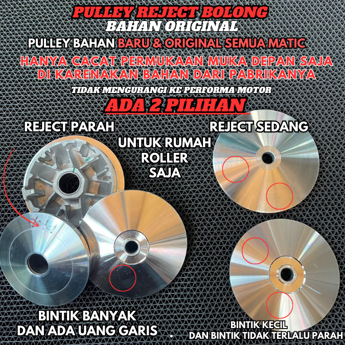 RUMAH ROLLER REJECT MATIC RUMAH ROLLER MOTOR MATIC HOLD ORIGINAL