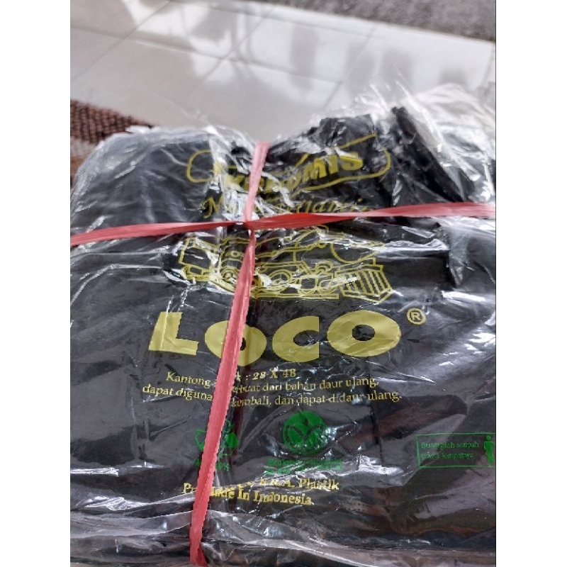 Kantong plastik kresek hitam 28 ekonomis