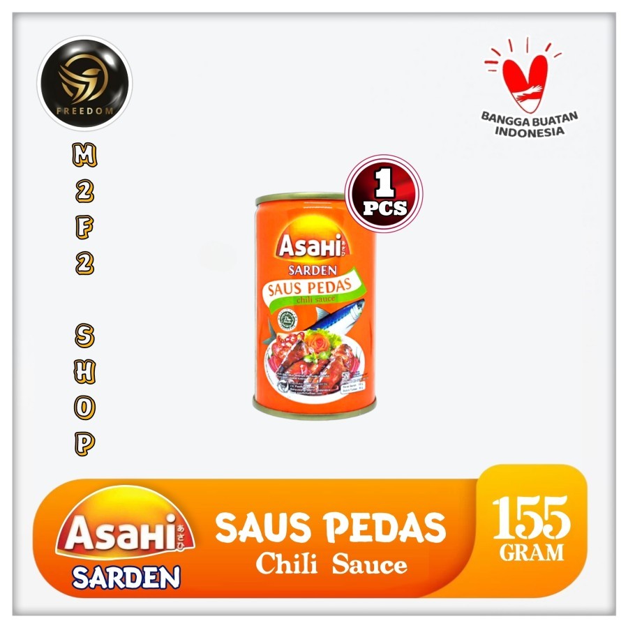 

Ikan Sarden ASAHI Sardines Dalam Saus Pedas - 155 gr (Kemasan Satuan)