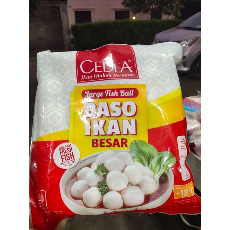 

Cedea Baso Ikan Besar 500 gram