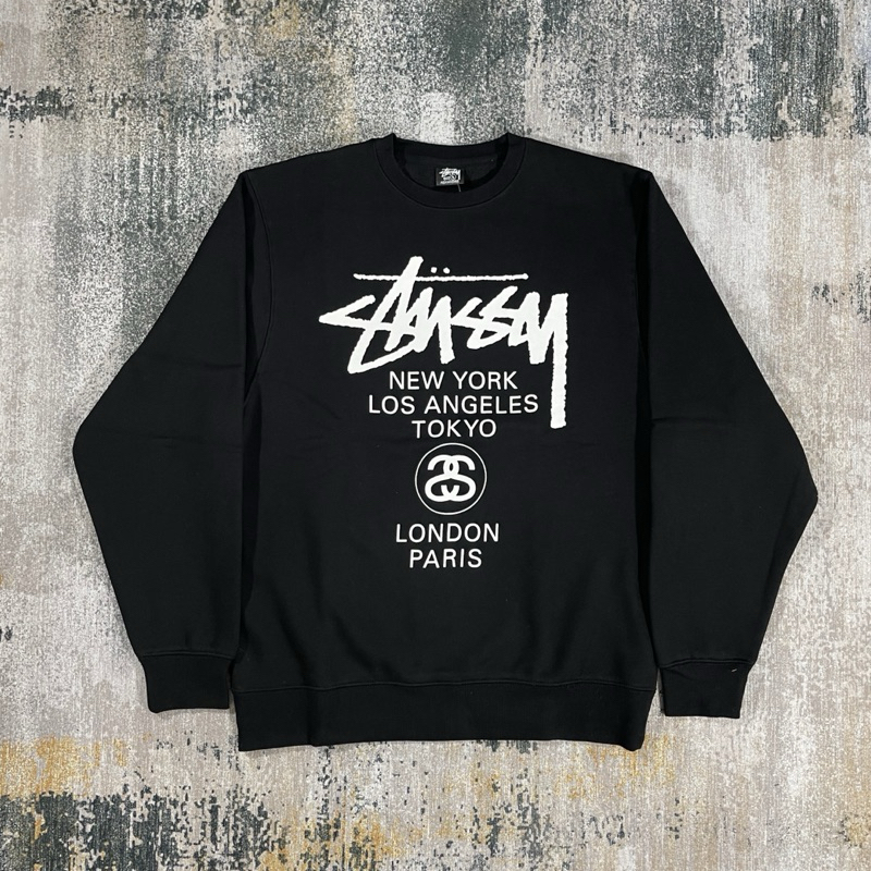 STUSSY WORLD TOUR CREWNECK ORIGINAL