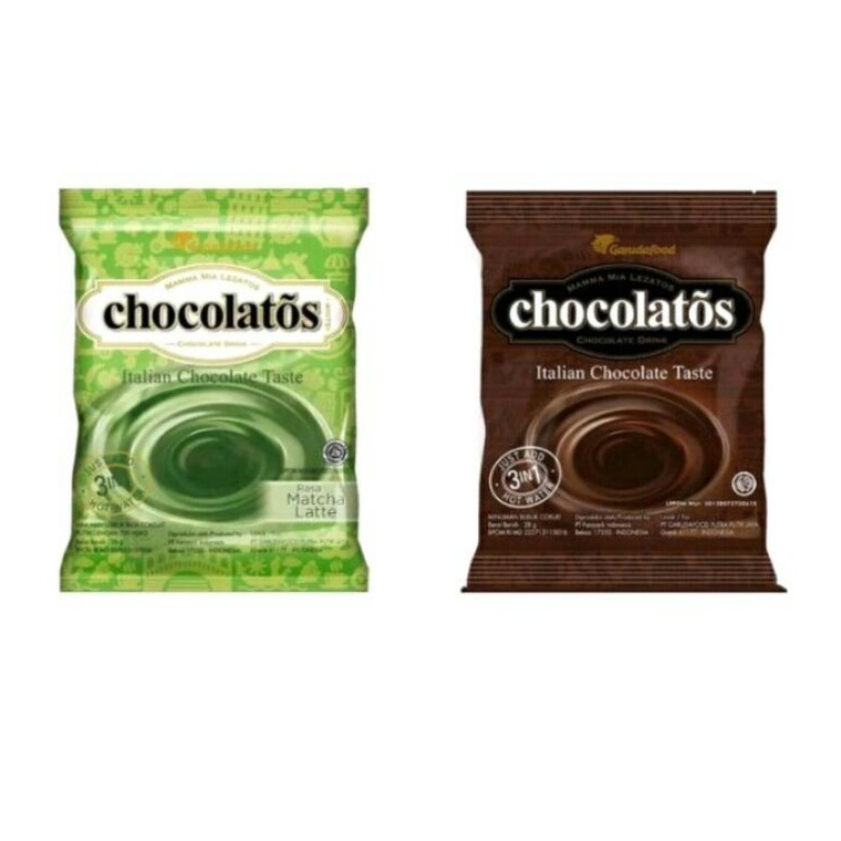 

Terk!!ni Chocolatos Drink Coklat / Chocolatos Drink Coffee Matcha (Isi 10) Barang Original