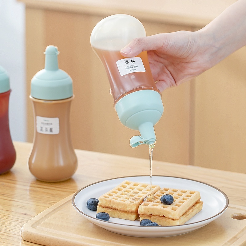 Botol Saus Kecap Plastik Wadah Minyak Goreng Mayonaise Caos Wadah Sambel Anti Tumpah