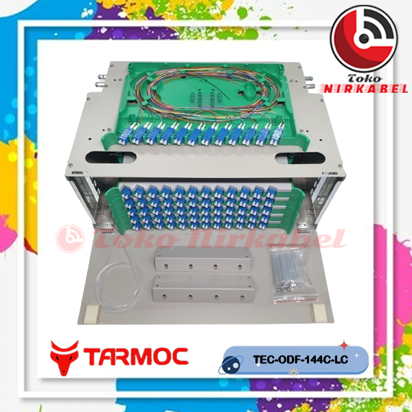 Fiber Optic ODF/OTB 144 Core LC Lengkap Rackmount | ODF 144C LC