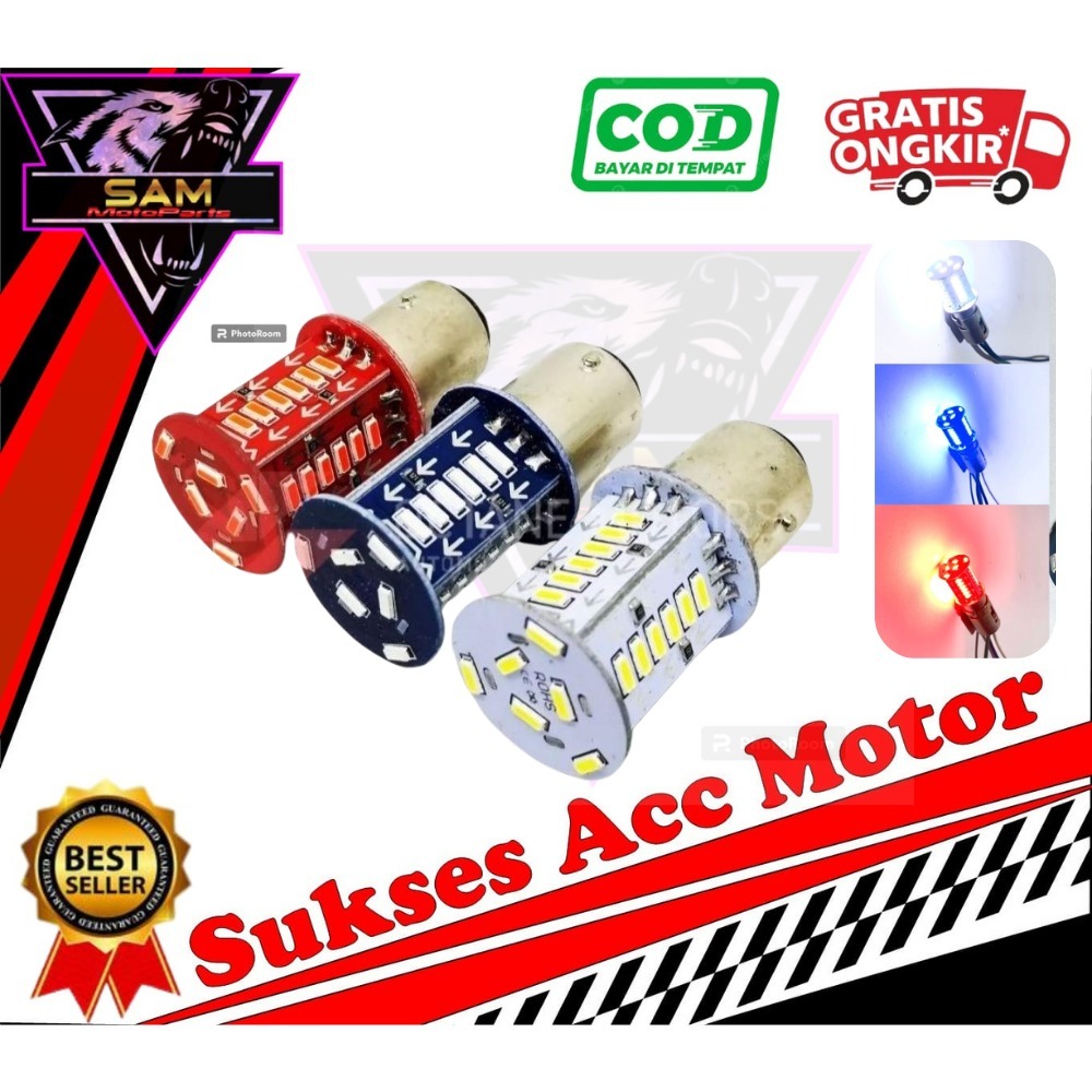Lampu Stop Rem Runing 30 Mata Led Lampu Stop Rem 30 Mata Mode Flash Runing Universal Semua Motor Mio
