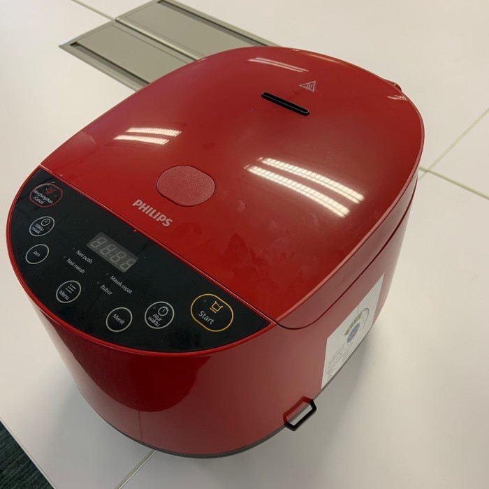 Magic Com MagicCom Rice Cooker Philips HD4515/29 HD 4515 HD4515 29 Red 4 Menu 1.8 Liter Digital