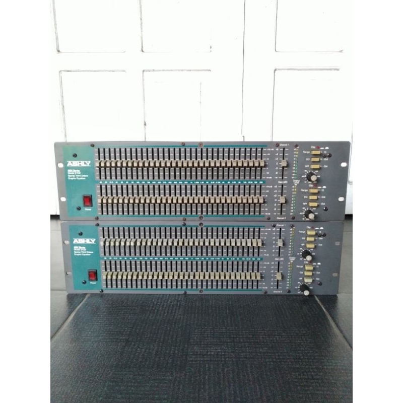 Eq Equalizer Ashly GQX3102 Ori Usa Kabel AC Bawah Millar Ijo