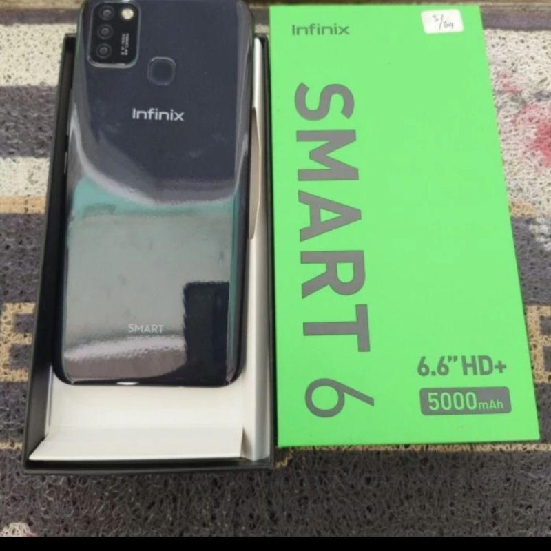 Infinix smart 6 3/64 second fullset