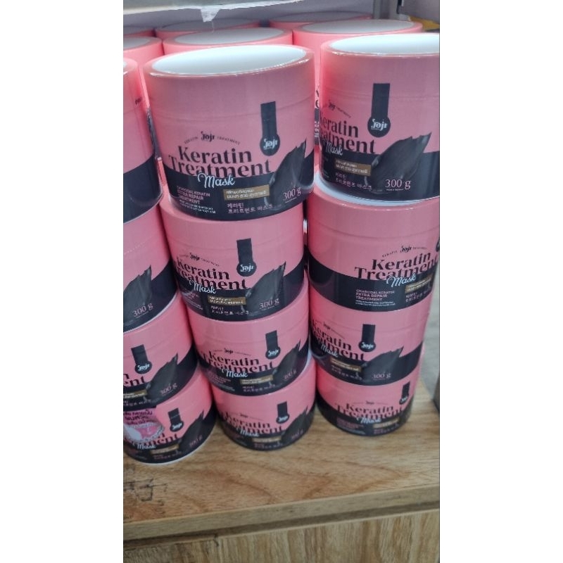 Joji Hair Keratin Mask / Masker Keratin / Masker Keratin Thailand Jar / Keratin Jar Masker