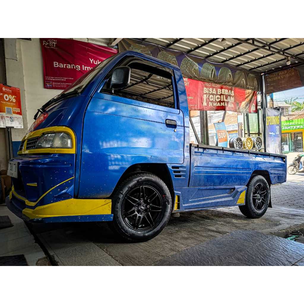 Paket Velg Dan Ban Mobil Ring 14 Untuk Mitsubishi Colt Avanza Xenia L300 Pick Up HSR BENJOT R14