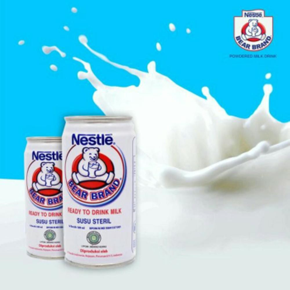 

Susu Bear Brand Susu Murni/Steril 189ml Kaleng