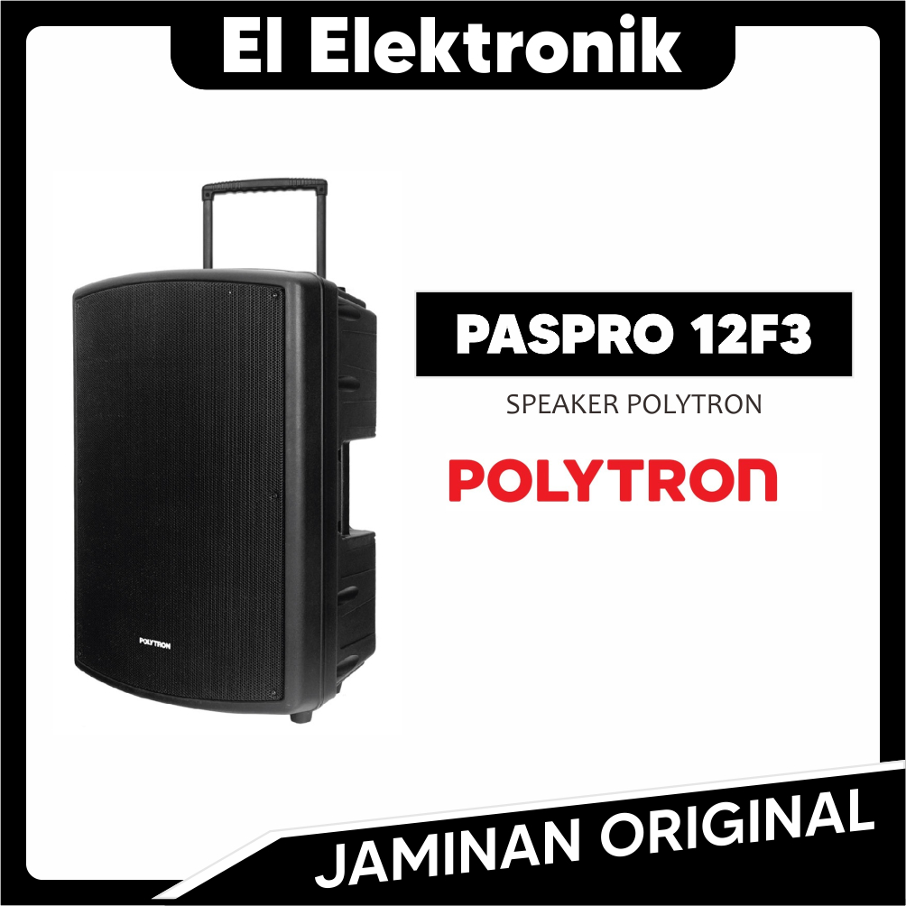 Speaker POLYTRON PORTABLE PASPRO 12F3