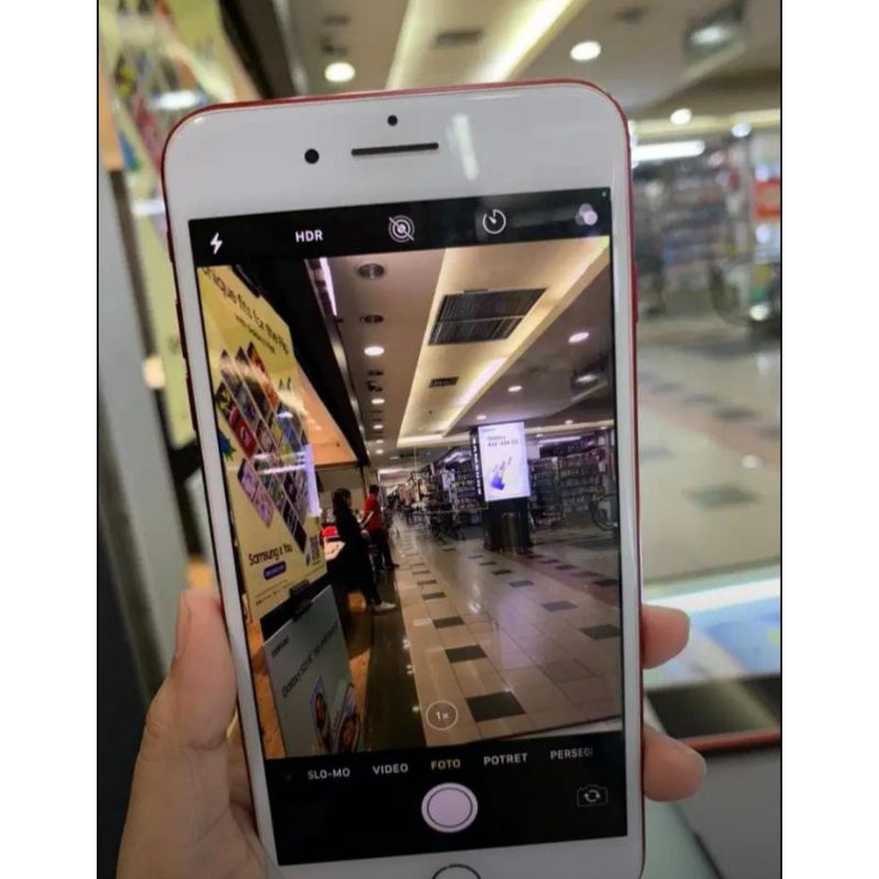 Iphone 7 plus 128gb merah / ori full set