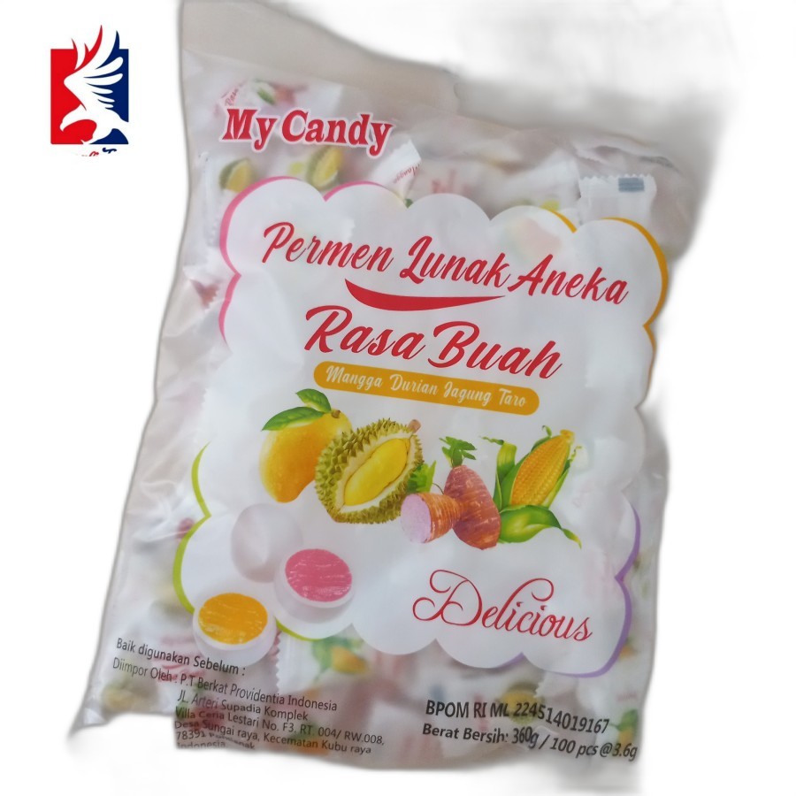 

my candy permen lunak 360gr/100pcs