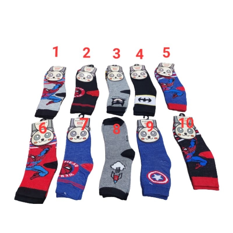 kaos kaki anak TK PAUD laki laki yutaka