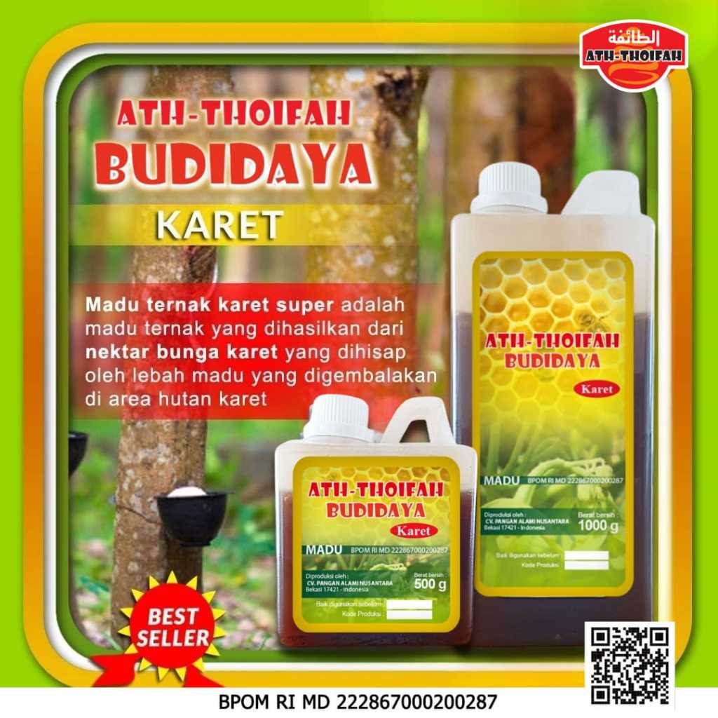 

Madu Budidaya Karet Murni Athoifah 500/1000 Gram