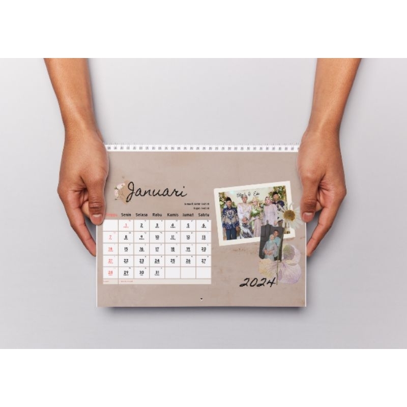 

Kalender Meja 2024 Custom Foto