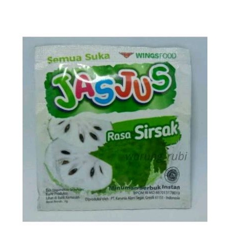 

minuman jasjus rasa sirsak putih joos