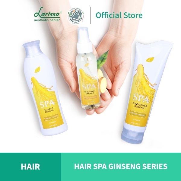 HAIR GINSENG LARISSA/SHAMPOO GINSENG/CONDITIONER GINSENG/ HAIR TONIC GINSENG LARISSA