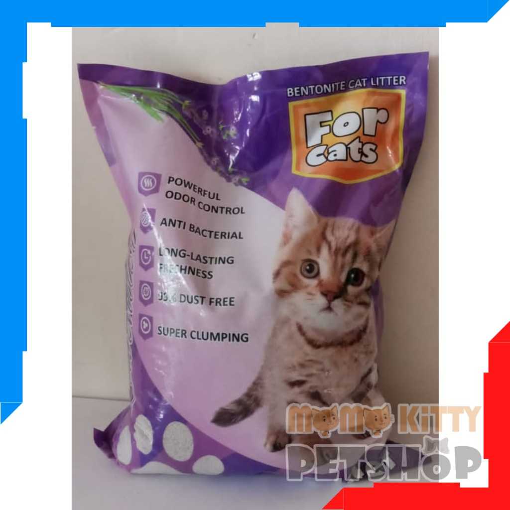 Pasir Kucing Gumpal Wangi FORCATS FOR CATS 5 Liter